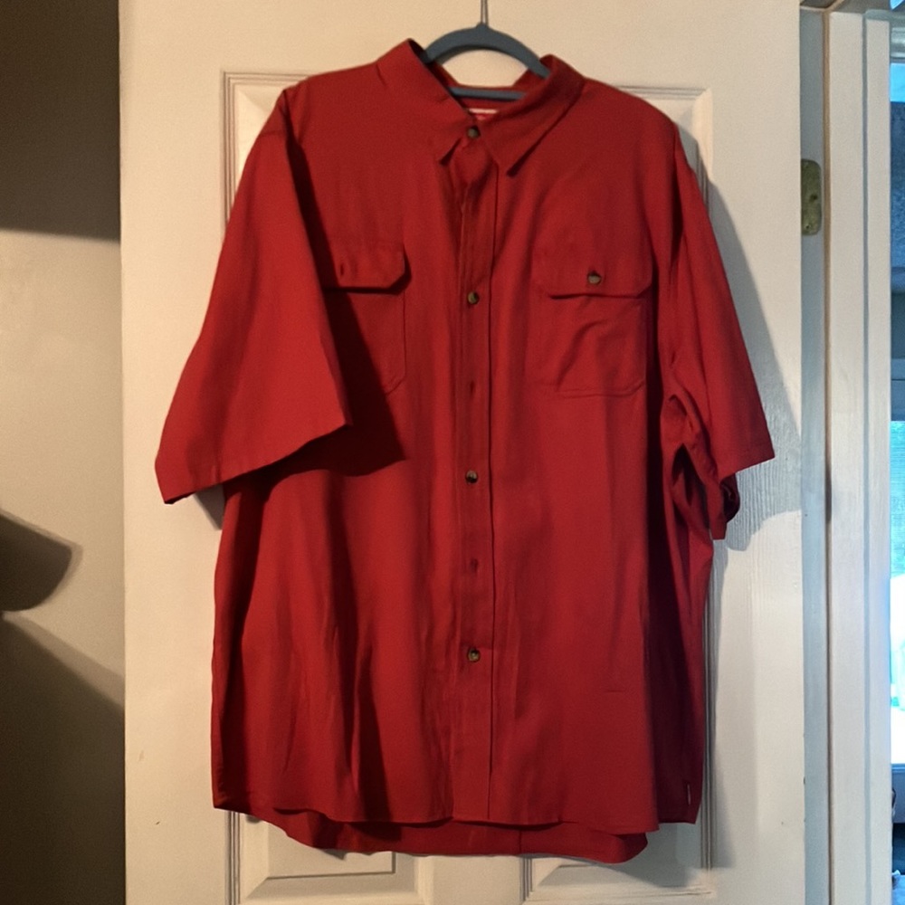 2xl red wrangler shirt.